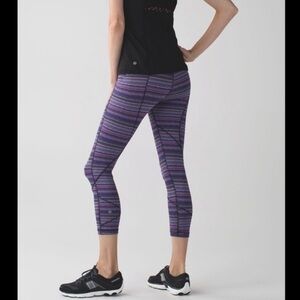 Lululemon Pace Rival Crop Space Dye Twist Leggings 4
